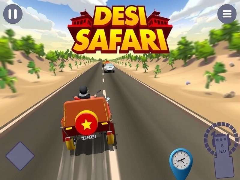 Desi Auto Safari Gameplay